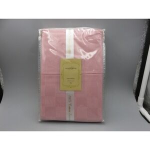 Highgate Manor Estate King Pillowcase Set 400 TC 100% Cotton Sateen Pink 2pc